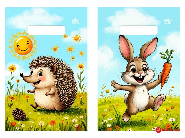 
Мешок ПВД (выр.руч) 300*200 (30мкр) Зайка и ёжик